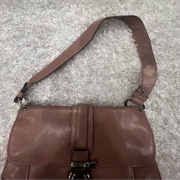 BURBERRY LONDON Lizard Mini Nova Check Shoulder Bag - Picture 10 of 15